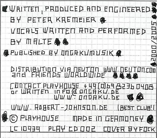 Losoul - Belong | Playhouse (Playhouse CD 002) - 2