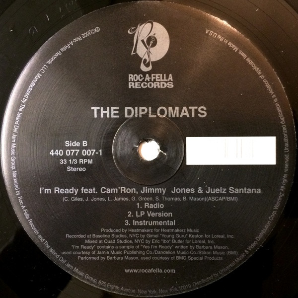 The Diplomats - Built This City | Roc-A-Fella Records (440 077 007-1) - 3 The Diplomats - Built This City | Roc-A-Fella Records (440 077 007-1) - 3