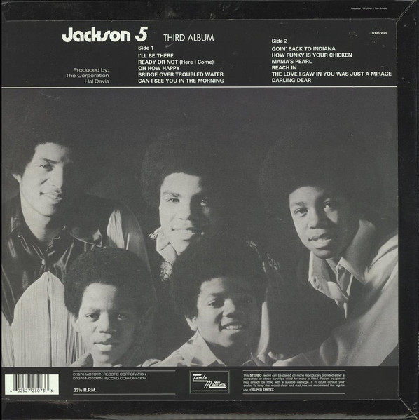 The Jackson 5 - Third Album | Tamla Motown (0602527230733) - 2 The Jackson 5 - Third Album | Tamla Motown (0602527230733) - 2