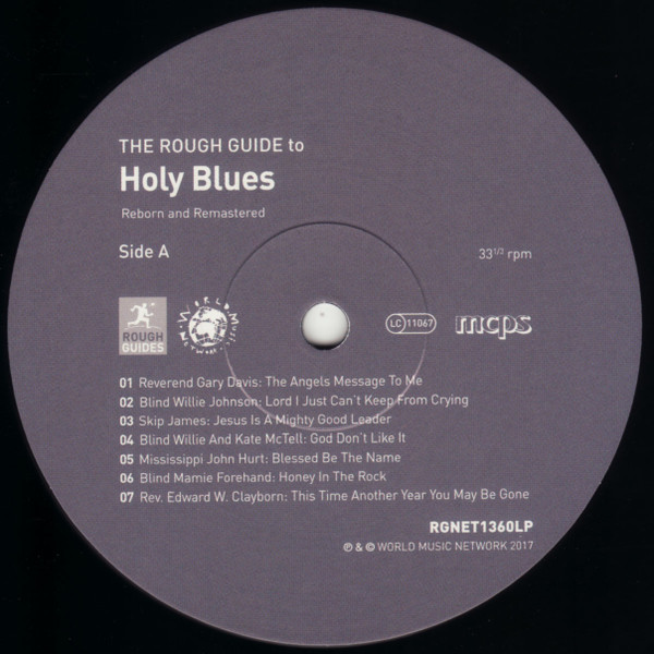 Various - The Rough Guide To Holy Blues (Reborn And Remastered) | World Music Network (RGNET1360LP) - 3