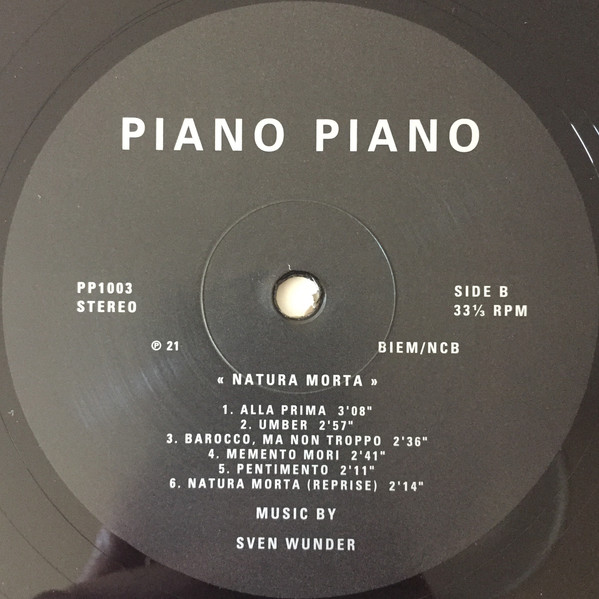 Sven Wunder - Natura Morta | Piano Piano (PP1003) - 4 Sven Wunder - Natura Morta | Piano Piano (PP1003) - 4