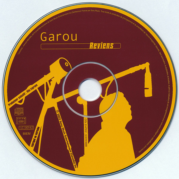 Garou - Reviens | Columbia (COL 5147312) - 3