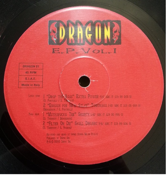 Various - Dragon E.P. Vol. 1 | Dragon (DRAGON 01)