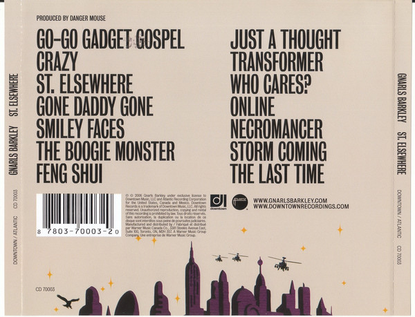 Gnarls Barkley - St. Elsewhere [CD] | Downtown Music (CD 70003) - 2