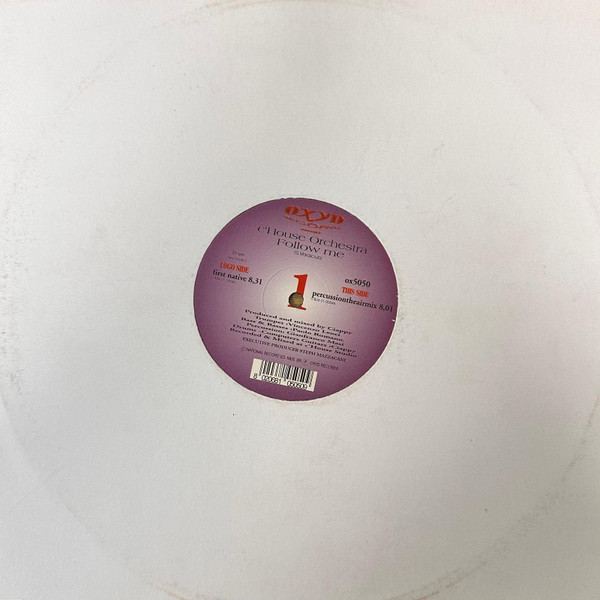 c'House Orchestra - Follow Me | Oxyd Records (ox5050) - main