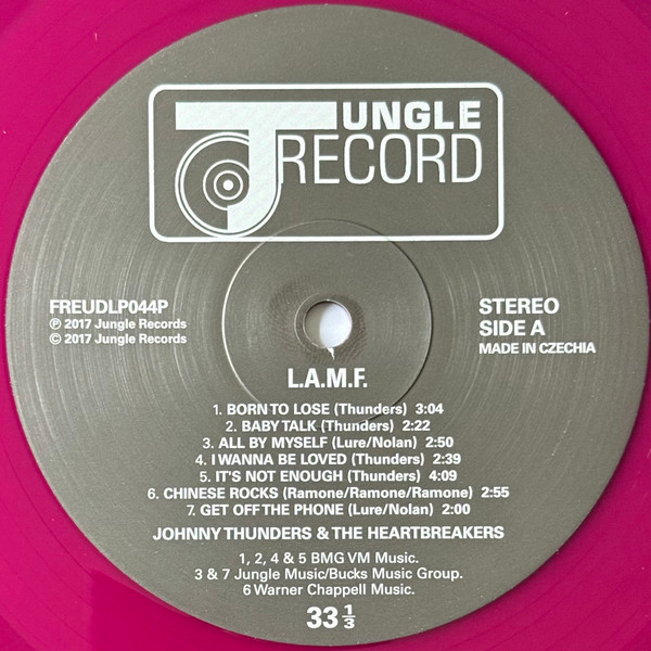 The Heartbreakers - L.A.M.F. (The Lost '77 Mixes) LP | Jungle Records (FREUDLP044P) - 3