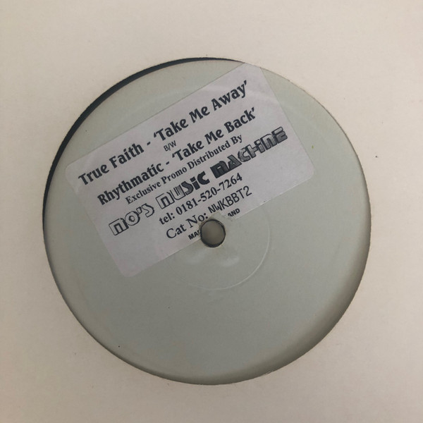 True Faith / Rhythmatic - Network Retro #2 - Back 2 Back Classics | Network Records (NWKBBT2)