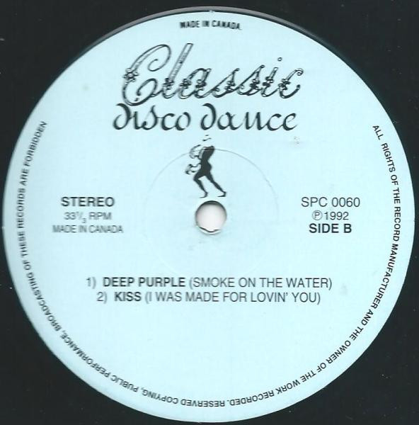 Various - Classic Disco Dance | Classic Disco Dance (SPC 0060) - 2 Various - Classic Disco Dance | Classic Disco Dance (SPC 0060) - 2