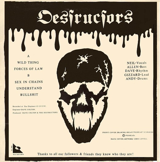Destructors - Wild Thing. | Illuminated Records (ILL 1912) - 2