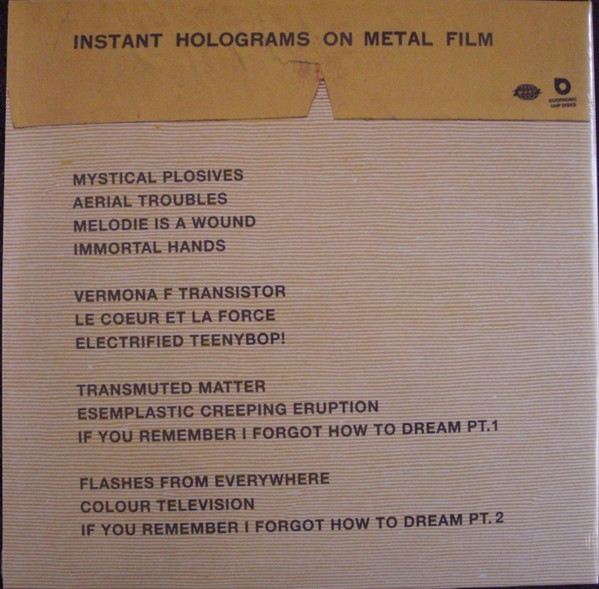 Stereolab - Instant Holograms On Metal Film | Duophonic Ultra High Frequency Disks (D-UHF-D46) - 2 Stereolab - Instant Holograms On Metal Film | Duophonic Ultra High Frequency Disks (D-UHF-D46) - 2