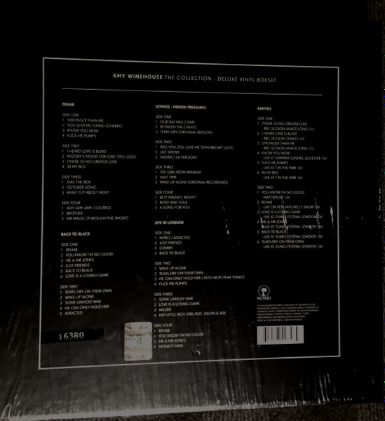Amy Winehouse - The Collection LP BOX SET NUMBERED 08892 | Island Records (00602547428585) - 2