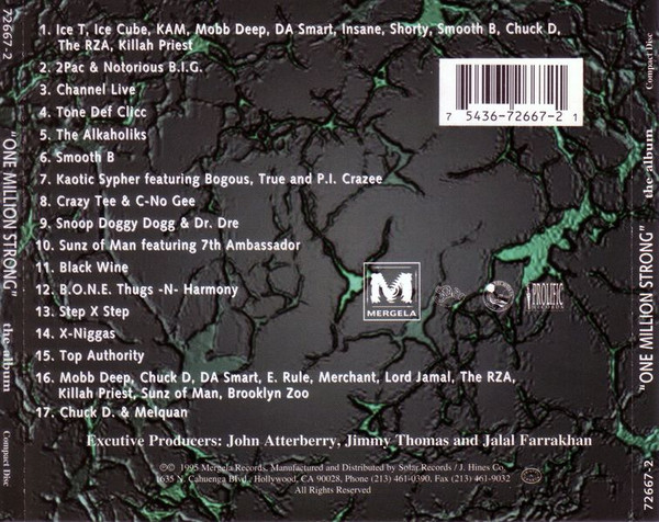 Various - One Million Strong (The Album) | Mergela Records (72667-2) - 2 Various - One Million Strong (The Album) | Mergela Records (72667-2) - 2