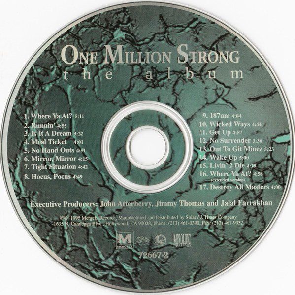 Various - One Million Strong (The Album) | Mergela Records (72667-2) - 3 Various - One Million Strong (The Album) | Mergela Records (72667-2) - 3