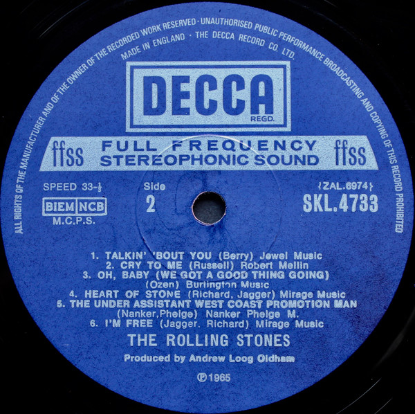 The Rolling Stones - Out Of Our Heads | Decca (SKL 4733) - 4 The Rolling Stones - Out Of Our Heads | Decca (SKL 4733) - 4