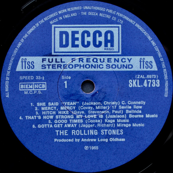 The Rolling Stones - Out Of Our Heads | Decca (SKL 4733) - 3 The Rolling Stones - Out Of Our Heads | Decca (SKL 4733) - 3