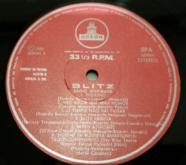 Blitz - Radioatividade | Odeon (4229341) - 3