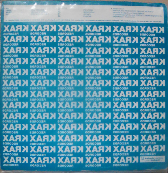 Gerome Sportelli - Acid Krax Vol. 2 | Krax Records (KRAX 002) - 3
