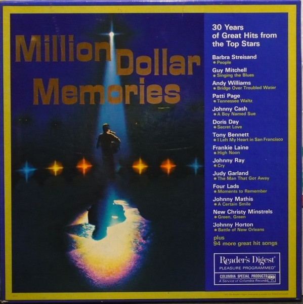 Various - Million Dollar Memories | Reader's Digest (695-E) - main Various - Million Dollar Memories | Reader's Digest (695-E) - main