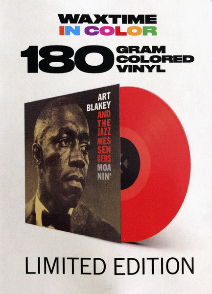 Art Blakey & The Jazz Messengers - Moanin' | Waxtime In Color (950623) - 2 Art Blakey & The Jazz Messengers - Moanin' | Waxtime In Color (950623) - 2