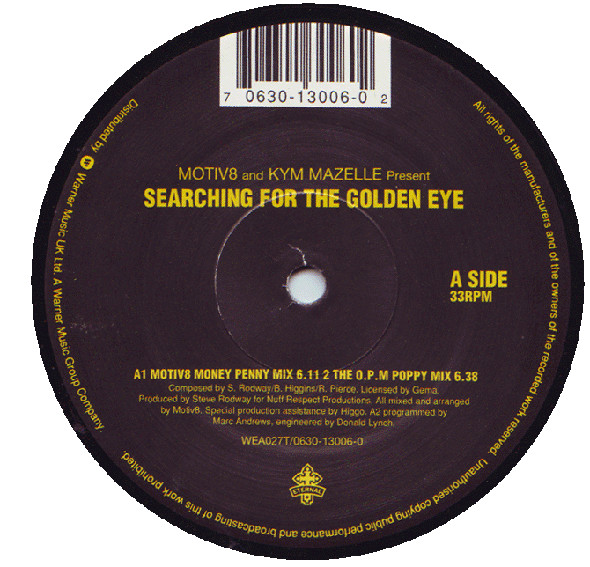 Motiv 8 And Kym Mazelle - Searching For The Golden Eye | Eternal (WEA027T) - 3