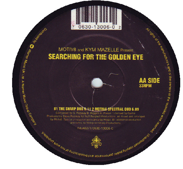 Motiv 8 And Kym Mazelle - Searching For The Golden Eye | Eternal (WEA027T) - 4