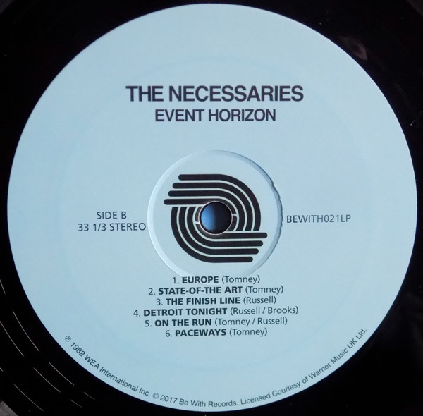 Necessaries - Event Horizon | Be With Records (BEWITH021LP) - 4