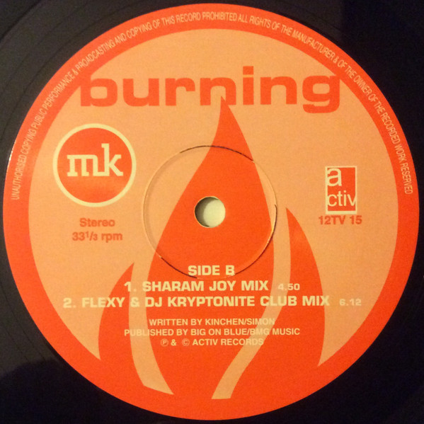 Marc Kinchen - Burning | Activ (12TV 15) - 4 Marc Kinchen - Burning | Activ (12TV 15) - 4