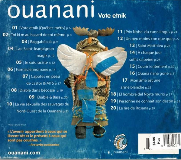 Ouanani - Vote Etnik | Not On Label (Ouanani Self-released) (none) - 3 Ouanani - Vote Etnik | Not On Label (Ouanani Self-released) (none) - 3