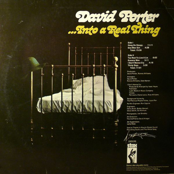 David Porter - ...Into A Real Thing | Stax (2325 015) - main