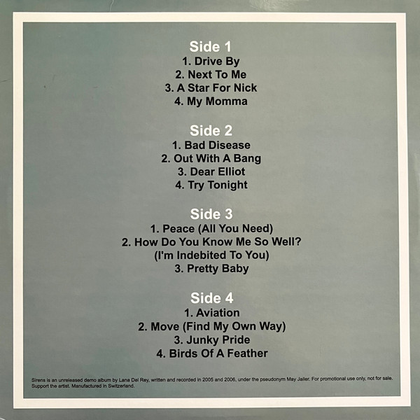 May Jailer - Sirens | Not On Label (May Jailer) (MAYJAILERSIRENS) - 2 May Jailer - Sirens | Not On Label (May Jailer) (MAYJAILERSIRENS) - 2