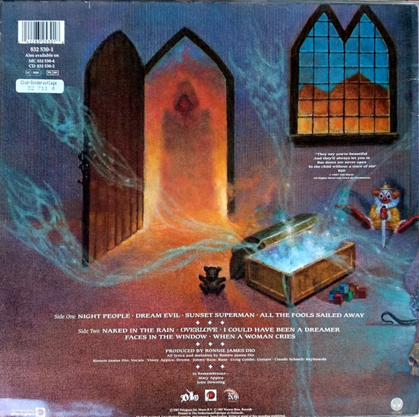 Dio - Dream Evil | Vertigo (832 530-1) - 2