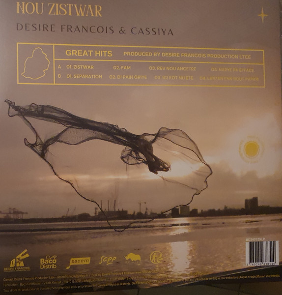 Désiré François , Cassiya - Nou Zistwar. Back in the Days | Désiré François Production (BD240129LP) - 2