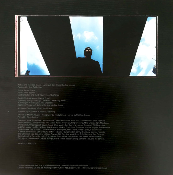 Jon Hopkins - Insides | Double Six (DS015LP) - 2 Jon Hopkins - Insides | Double Six (DS015LP) - 2
