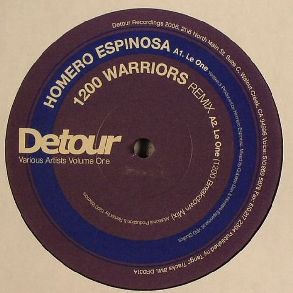 Various - Various Artists Volume One | Detour Recordings (DR031)