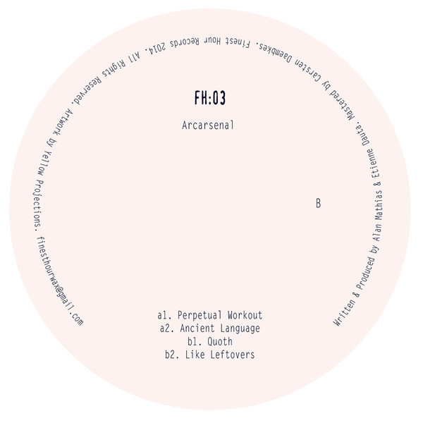 Arcarsenal - FH:03 | Finest Hour Records (FH:03) - 2 Arcarsenal - FH:03 | Finest Hour Records (FH:03) - 2