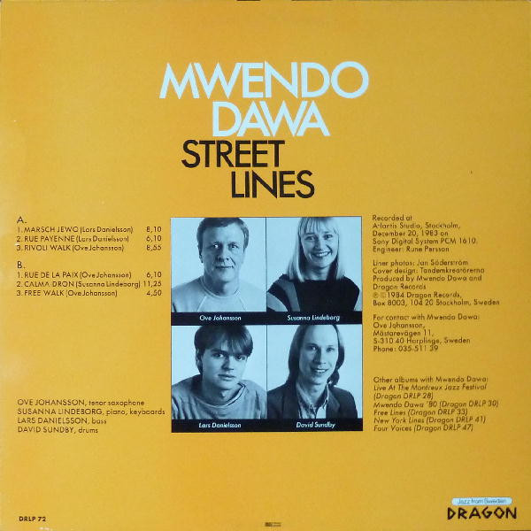 Mwendo Dawa - Street Lines | Dragon (DRLP 72) - 2 Mwendo Dawa - Street Lines | Dragon (DRLP 72) - 2