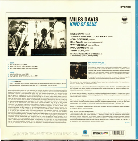 Miles Davis - Kind Of Blue | WaxTime In Color (950619) - 2 Miles Davis - Kind Of Blue | WaxTime In Color (950619) - 2