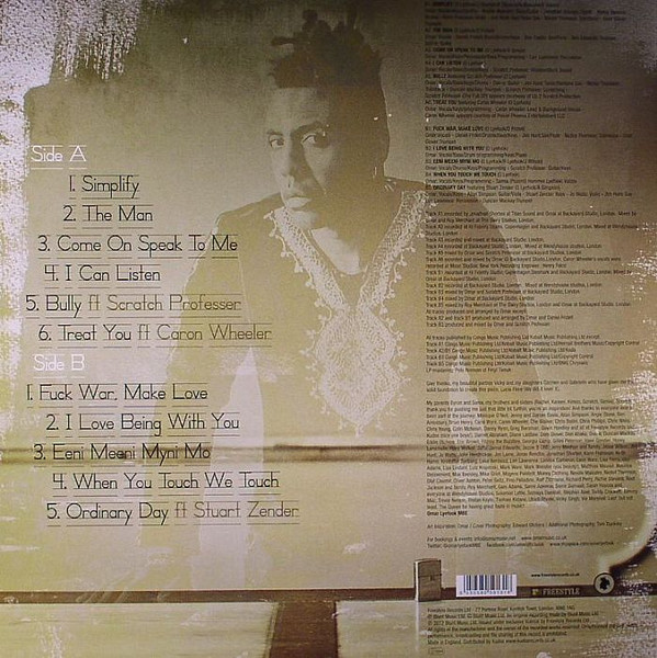 Omar - The Man | Freestyle Records (FSRLP099) - 2