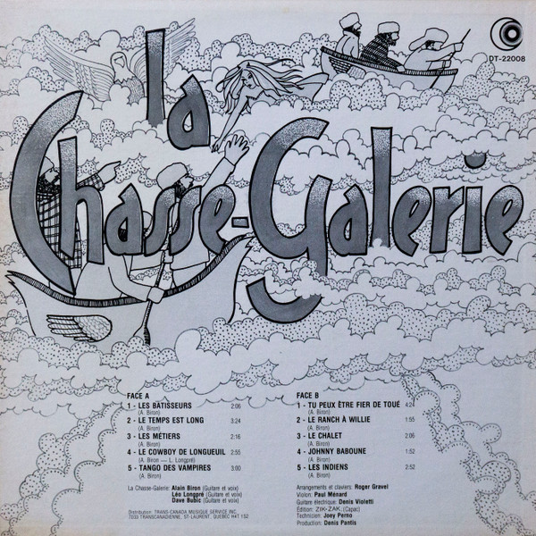La Chasse-Galerie - La Chasse-Galerie | Disques Total (DT-22008) - 2 La Chasse-Galerie - La Chasse-Galerie | Disques Total (DT-22008) - 2