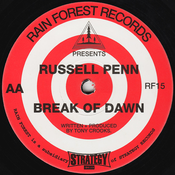 Russell Penn - State Of Grace / Break Of Dawn | Rain Forest Records (RF15) - 2