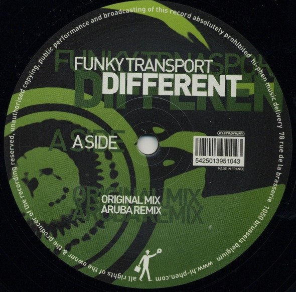 Funky Transport - Different | Hi-Phen Music Delivery (MD-013) - main