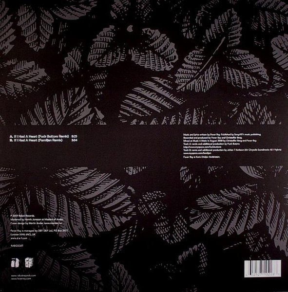 Fever Ray - If I Had A Heart | Rabid Records (RABID038T) - 2