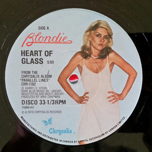 Blondie - Heart Of Glass | Chrysalis (75800) - 3