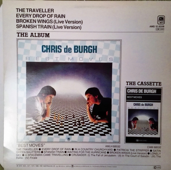 Chris De Burgh - The Traveller | A&M Records (AMS 12.9206) - 2