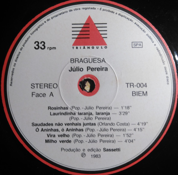 Júlio Pereira - Braguesa | Triângulo (TR-004) - 3 Júlio Pereira - Braguesa | Triângulo (TR-004) - 3