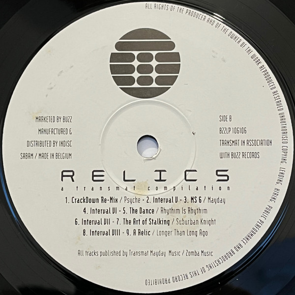 Various - Relics (A Transmat Compilation) | Transmat (BZZLP 106106) - 4 Various - Relics (A Transmat Compilation) | Transmat (BZZLP 106106) - 4