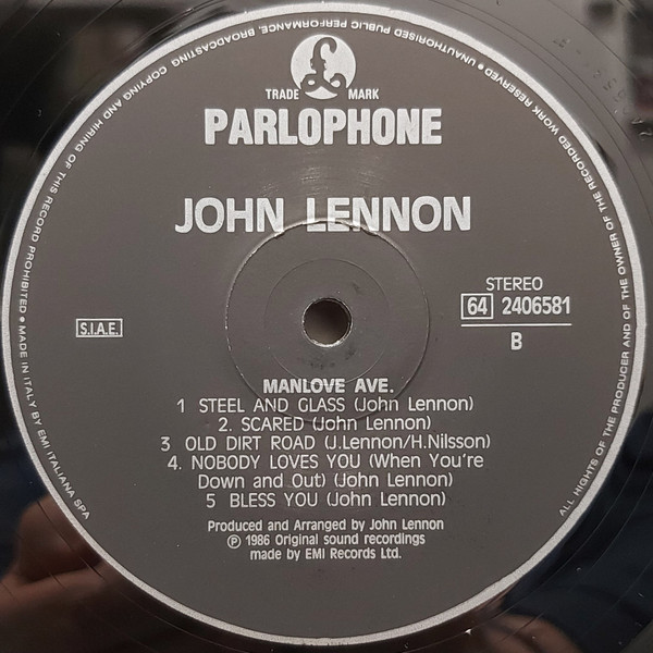 John Lennon - Menlove Ave | Parlophone (64 2406581) - 4 John Lennon - Menlove Ave | Parlophone (64 2406581) - 4