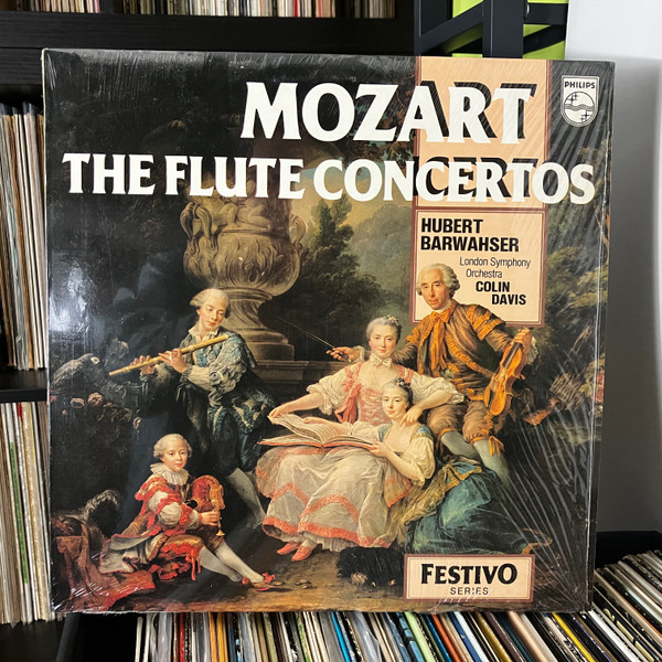 Wolfgang Amadeus Mozart , Hubert Barwahser , London Symphony Orchestra , Sir Colin Davis - The Flute Concertos | Philips (6570 091) - main