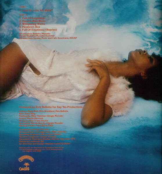 Donna Summer - Love To Love You Baby | Oasis (OCLP 5003) - 2