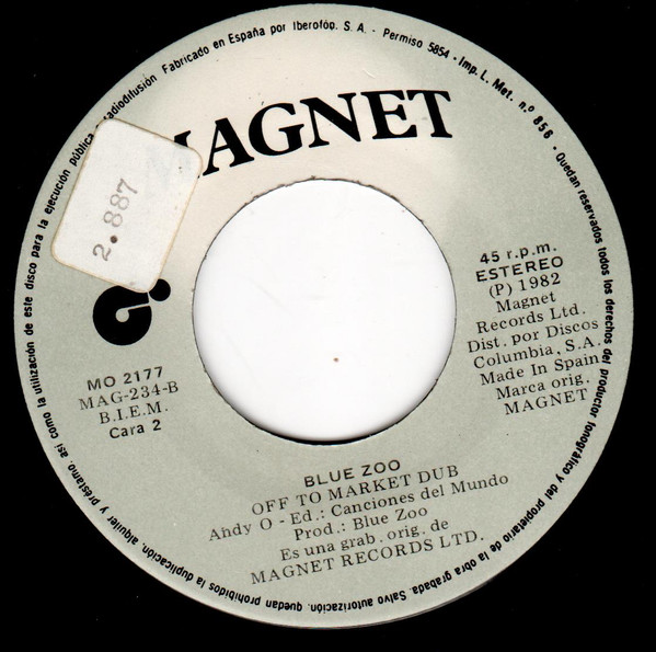 Blue Zoo - Cry Boy Cry | Magnet (MO2177) - 3